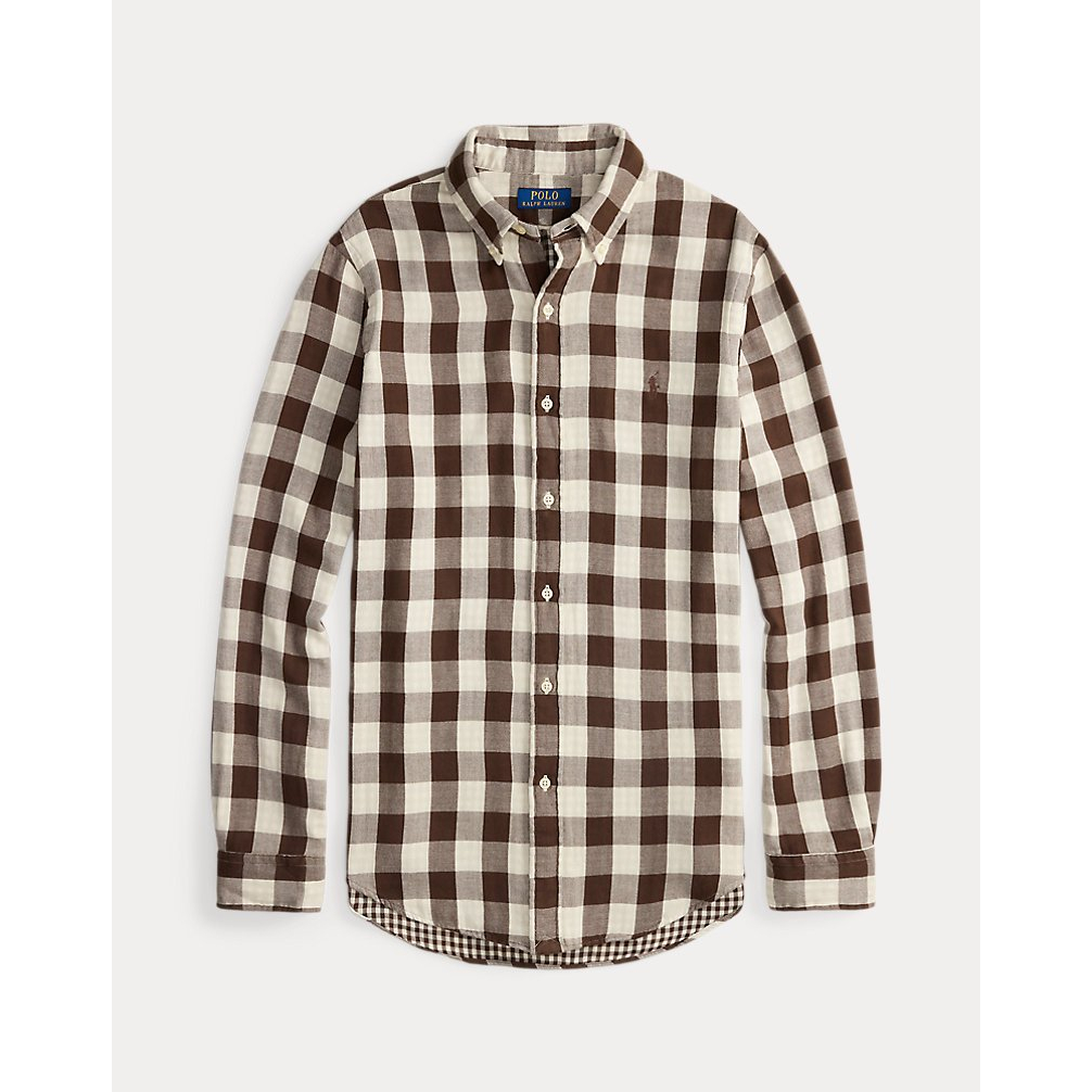 'Classic Fit Plaid Double-Faced Shirt' pour Hommes