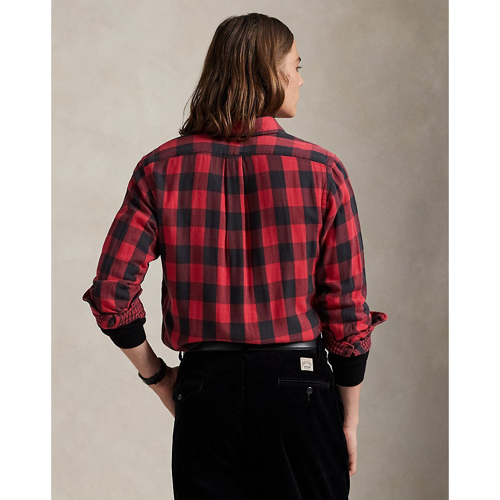 'Classic Fit Plaid Double-Faced Shirt' pour Hommes