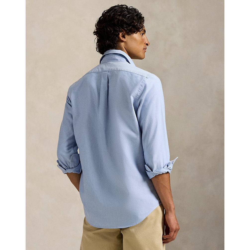 Men's 'Classic Fit Dog-Embroidered Oxford Shirt'