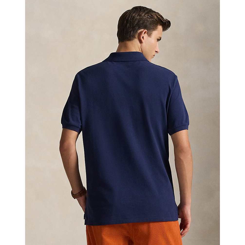 Men's 'Classic Fit Dog-Embroidered Polo Shirt'