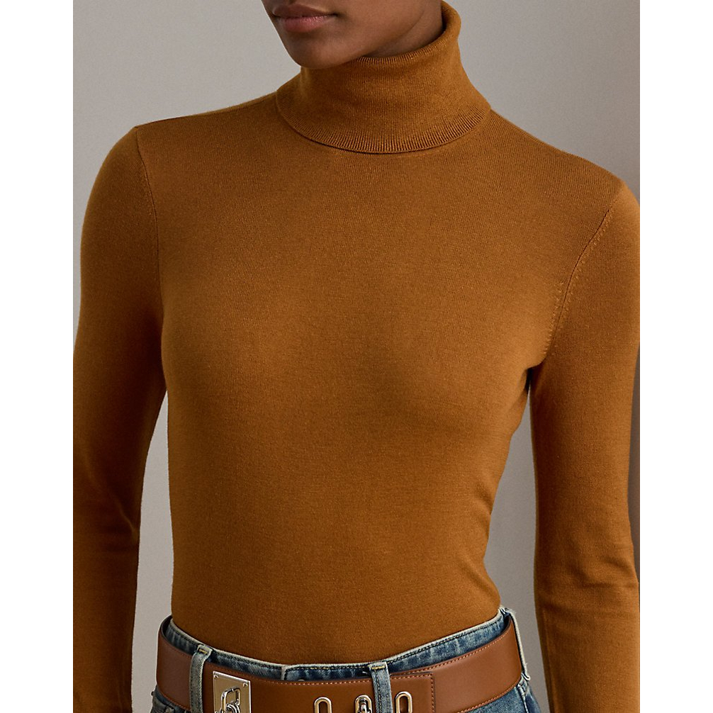 Women's 'Silk-Blend Turtleneck Sweater'