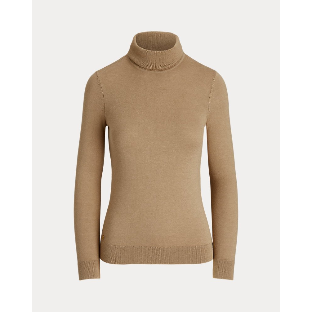 'Silk-Blend Turtleneck Sweater' pour Femmes