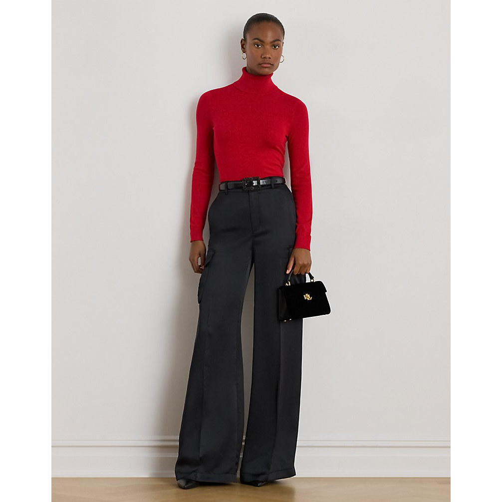 Women's 'Silk-Blend Turtleneck Sweater'