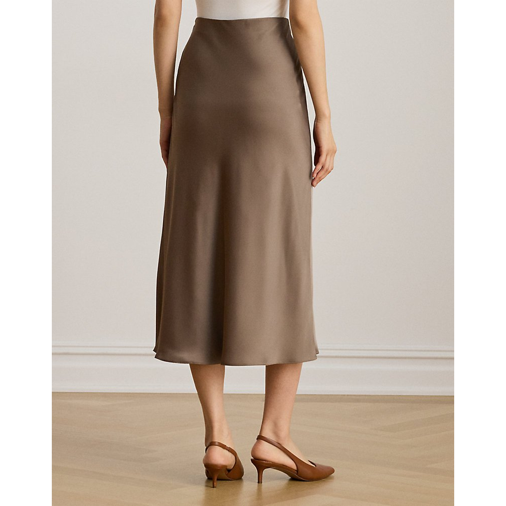 Women's 'Satin Charmeuse Midi Skirt'
