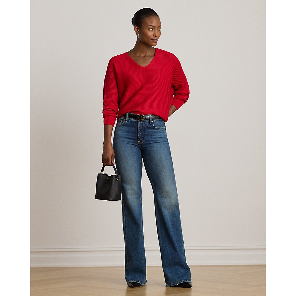Women's 'Rib-Knit Dolman-Sleeve Sweater'