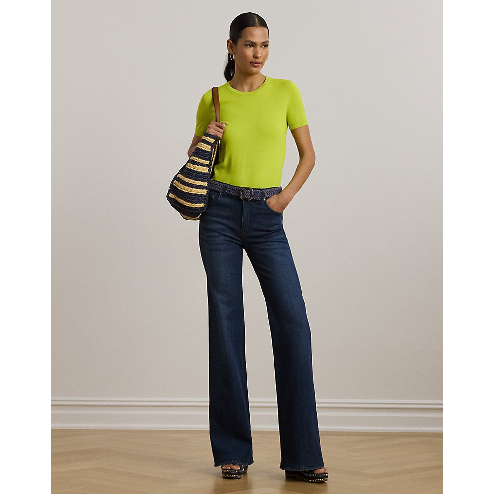 'Short-Sleeve Sweater' pour Femmes