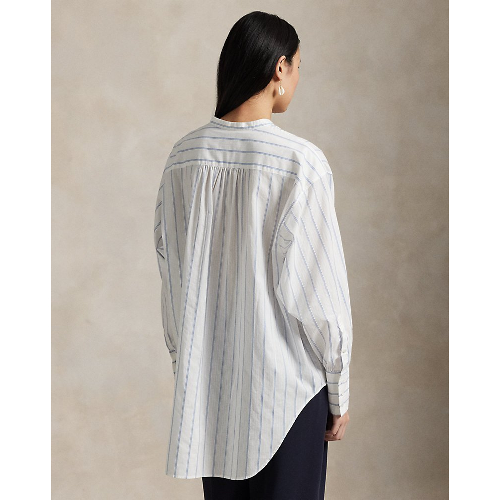 Women's 'Striped Cotton Dobby Top'