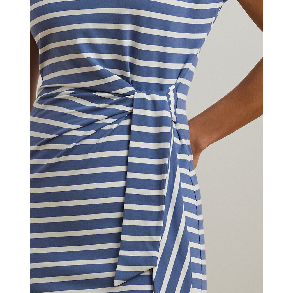 Women's 'Striped Tie-Front Jersey Dress'