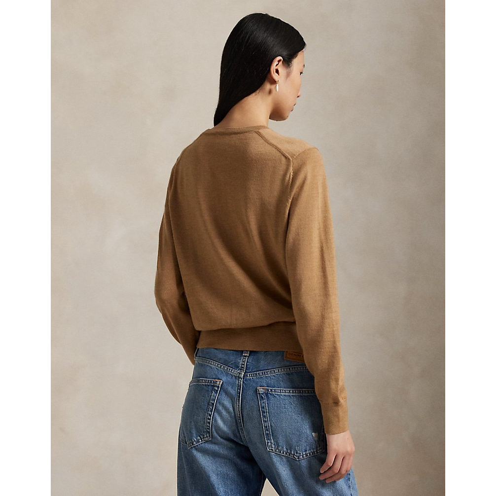 'Merino Wool Crewneck Sweater' pour Femmes