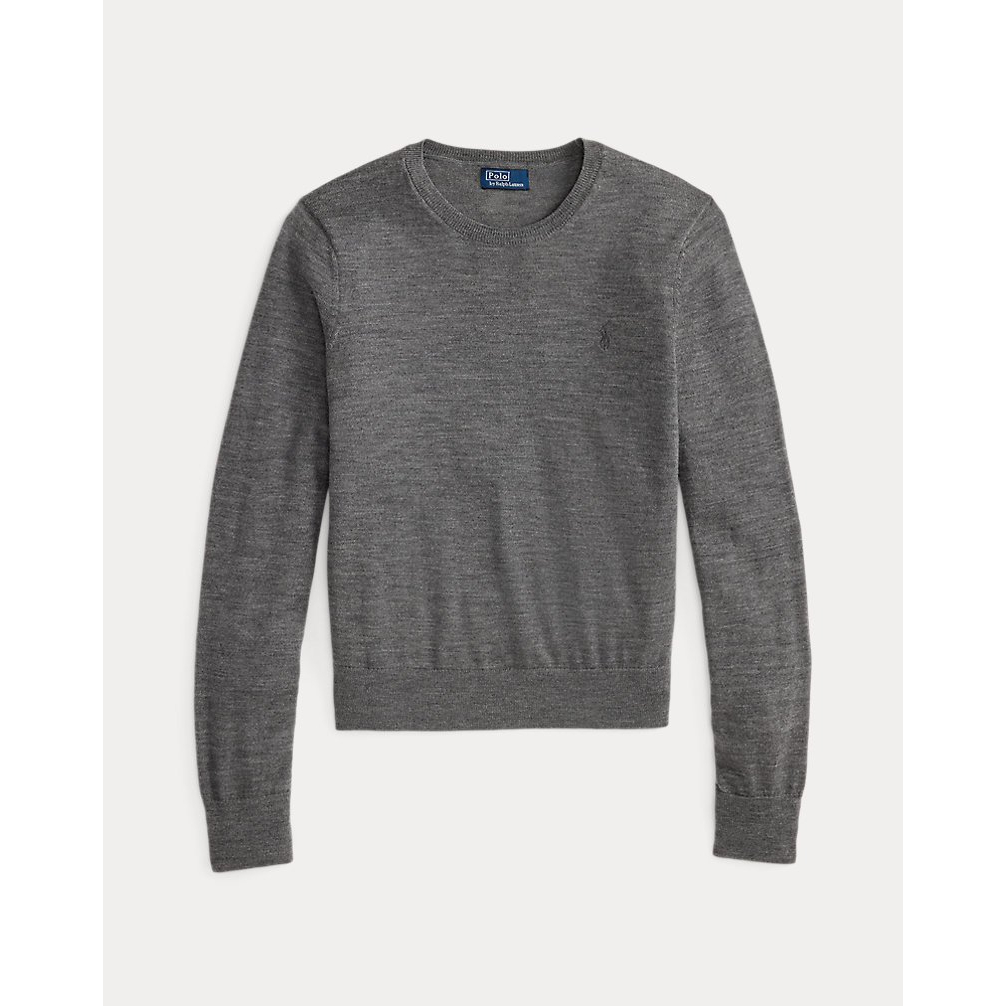 'Merino Wool Crewneck Sweater' pour Femmes