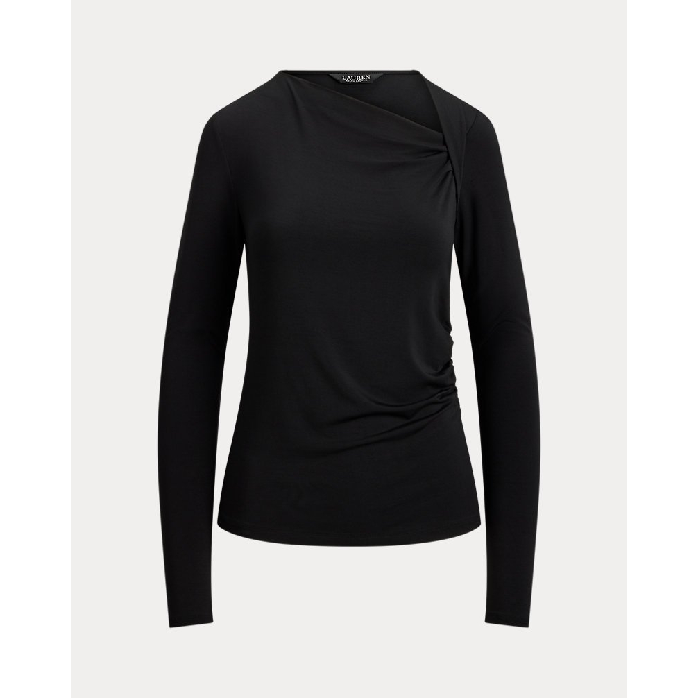 'Stretch Jersey Asymmetrical Top' pour Femmes