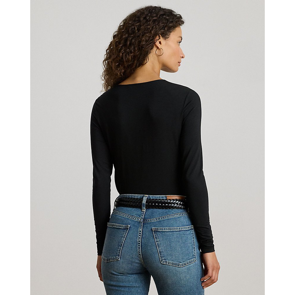 'Stretch Jersey Asymmetrical Top' pour Femmes