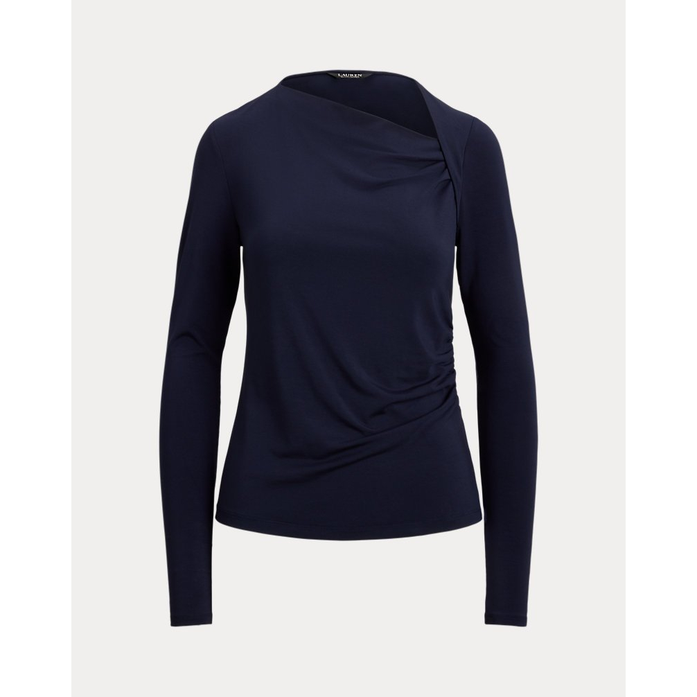 'Stretch Jersey Asymmetrical Top' pour Femmes