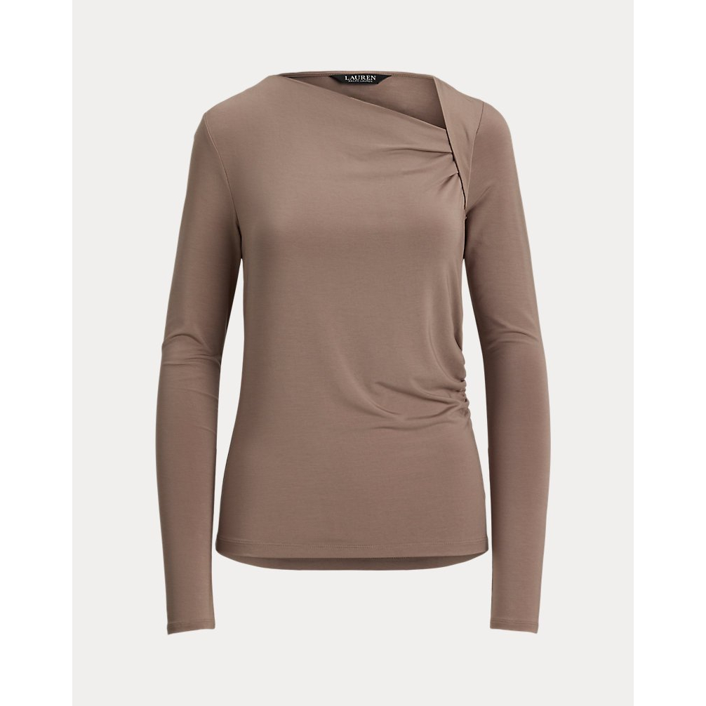 'Stretch Jersey Asymmetrical Top' pour Femmes