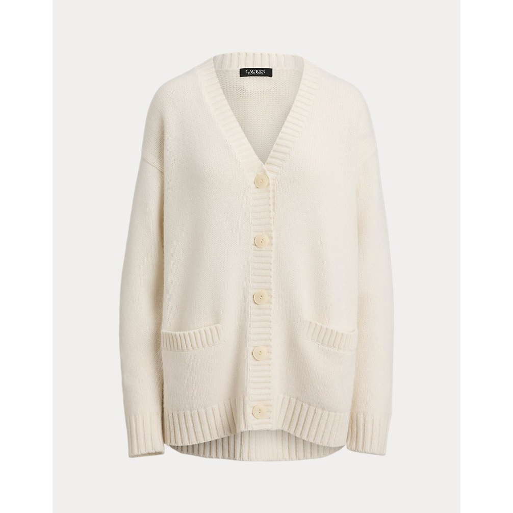 'Wool-Blend V-Neck Cardigan' pour Femmes