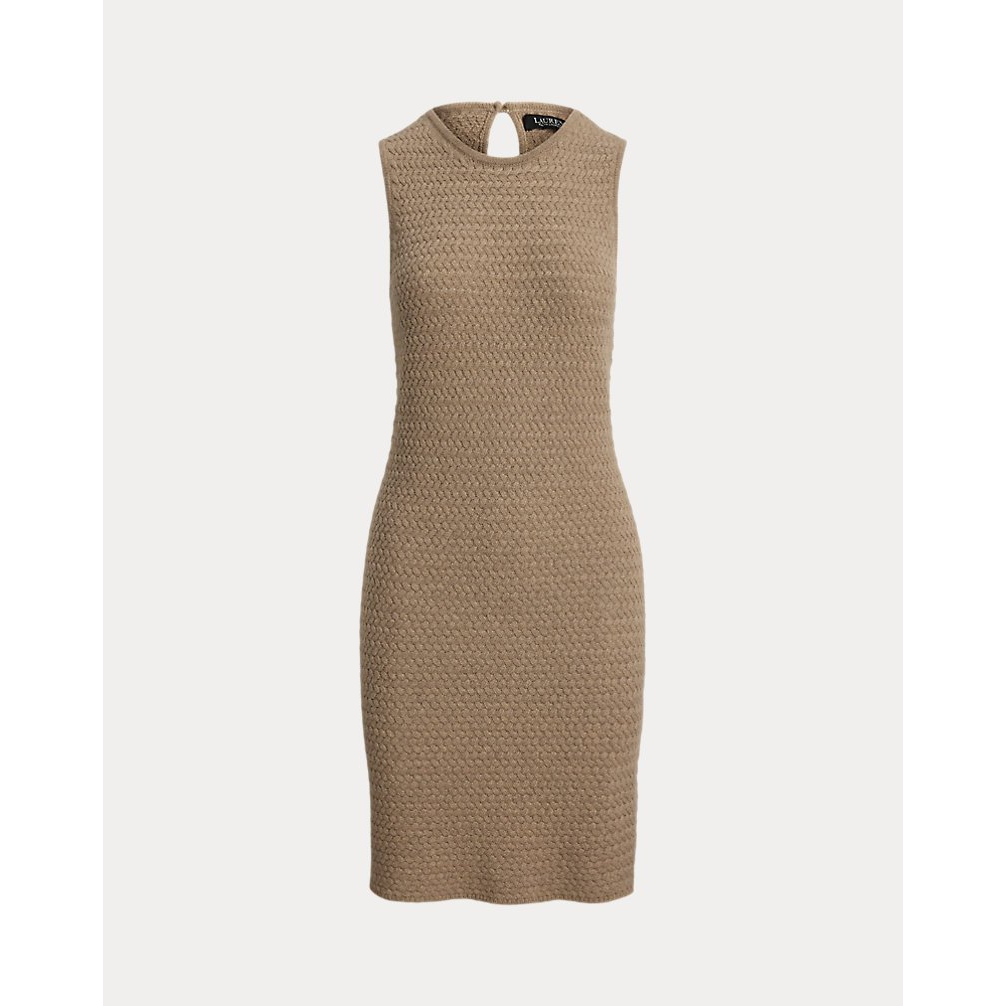 'Basket-Weave Sleeveless Sweater Dress' pour Femmes