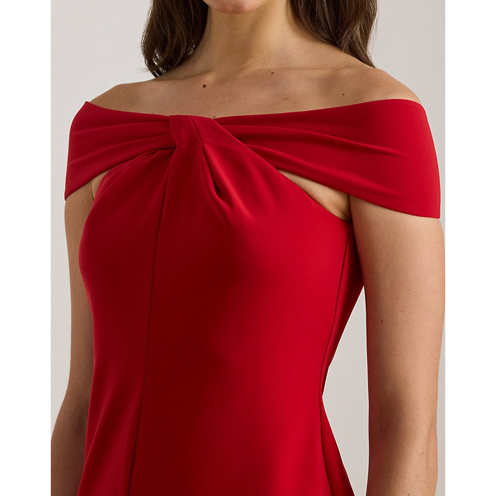 Women's 'Twist-Front Crepe Cocktail Dress'