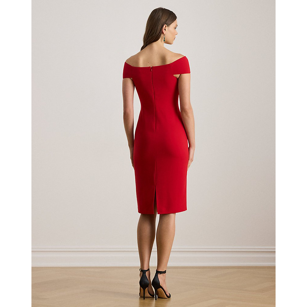 Women's 'Twist-Front Crepe Cocktail Dress'