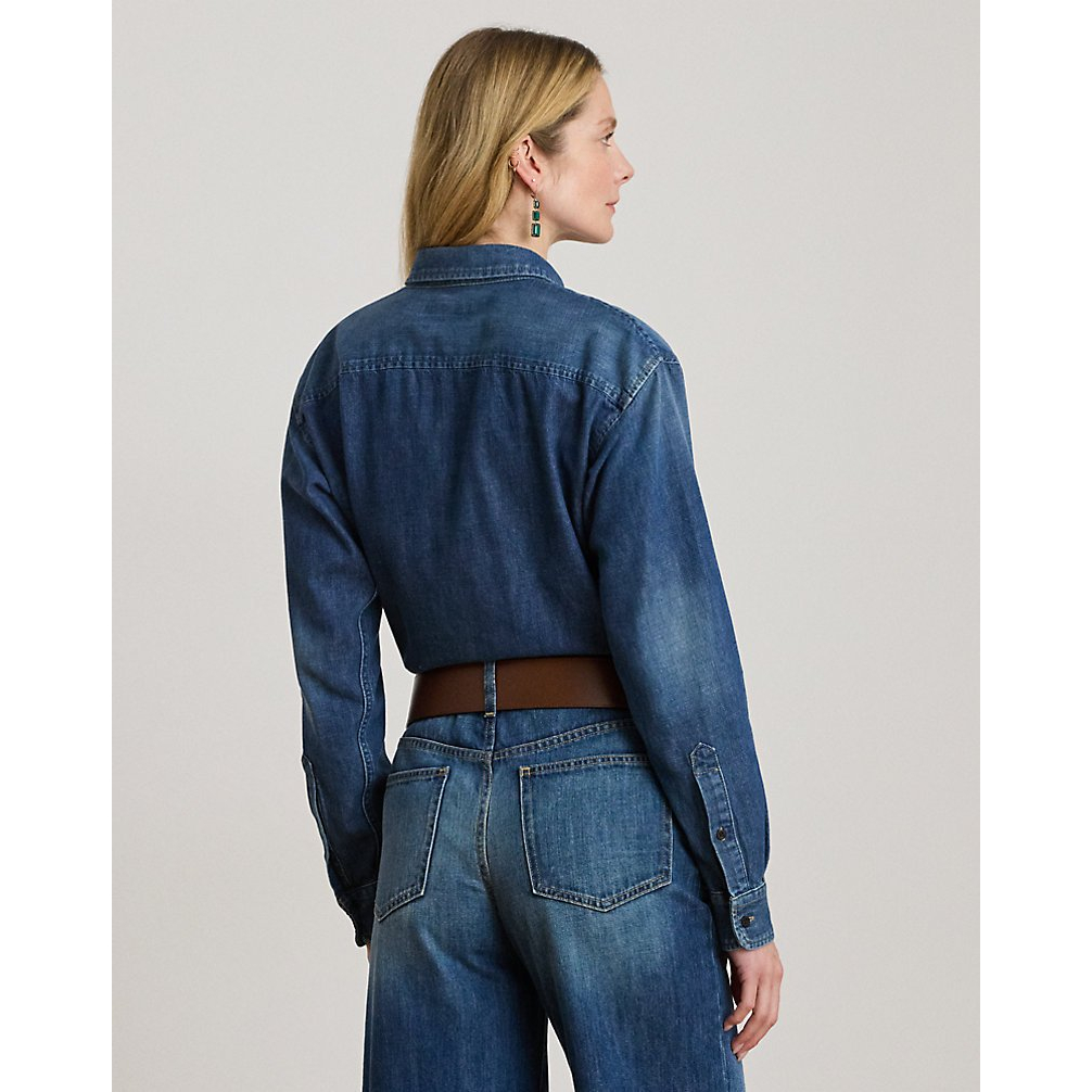 'Denim Shirt' pour Femmes