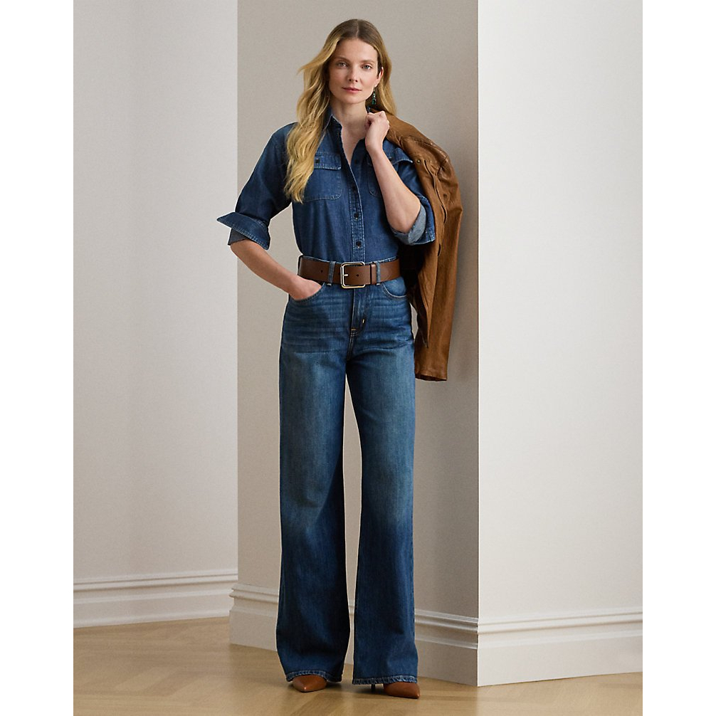 'Denim Shirt' pour Femmes