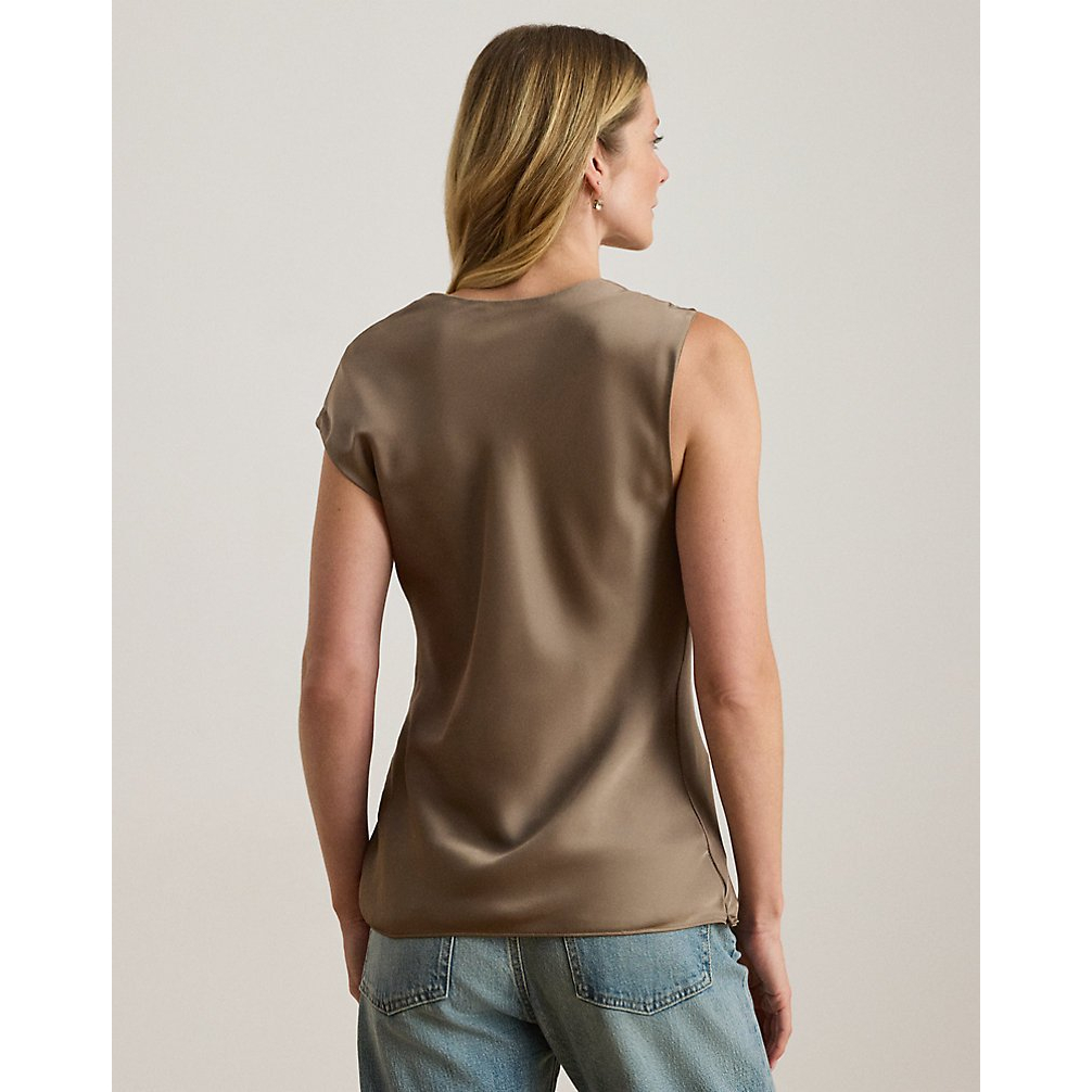Women's 'Charmeuse Asymmetrical Blouse'
