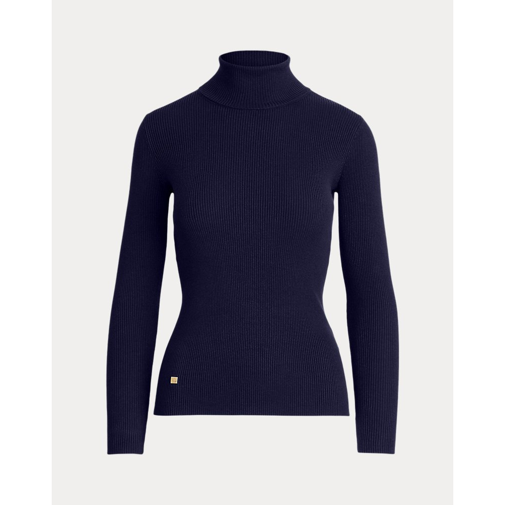 'Ribbed Turtleneck Sweater' pour Femmes