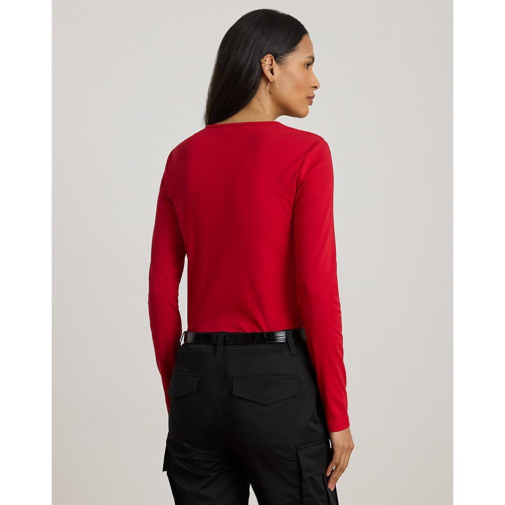 Women's 'Stretch Cotton Long-Sleeve Tee'