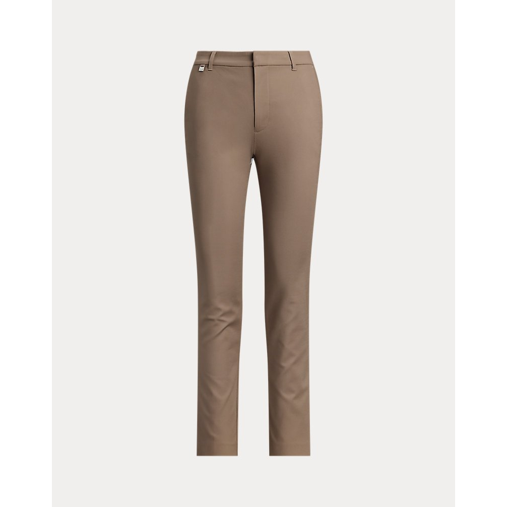 'Double-Faced Stretch Cotton Pant' pour Femmes