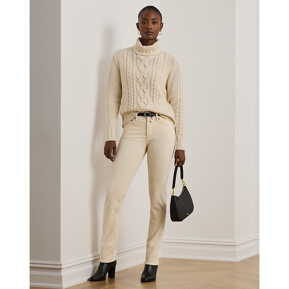 Women's 'Stretch Corduroy Mid-Rise Straight Pant'