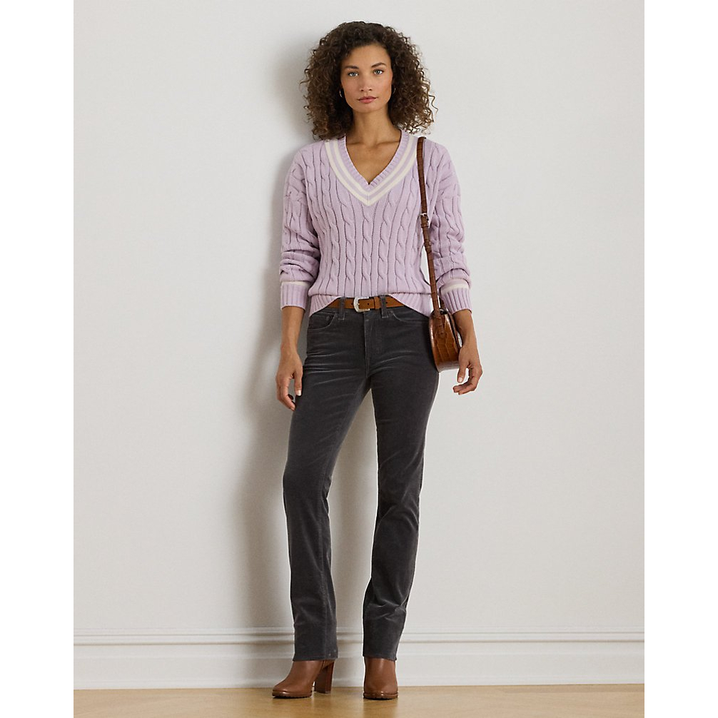 Women's 'Stretch Corduroy Mid-Rise Straight Pant'