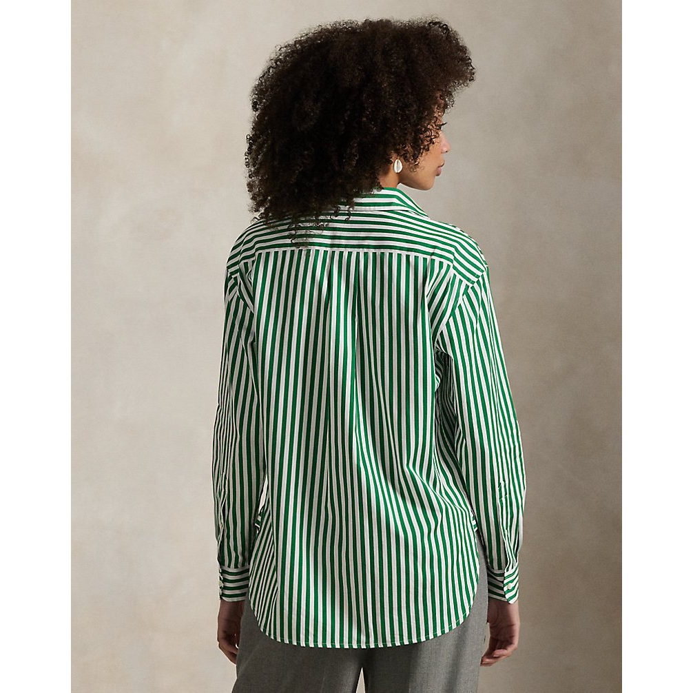 Women's 'Relaxed Fit Striped Cotton Shirt'