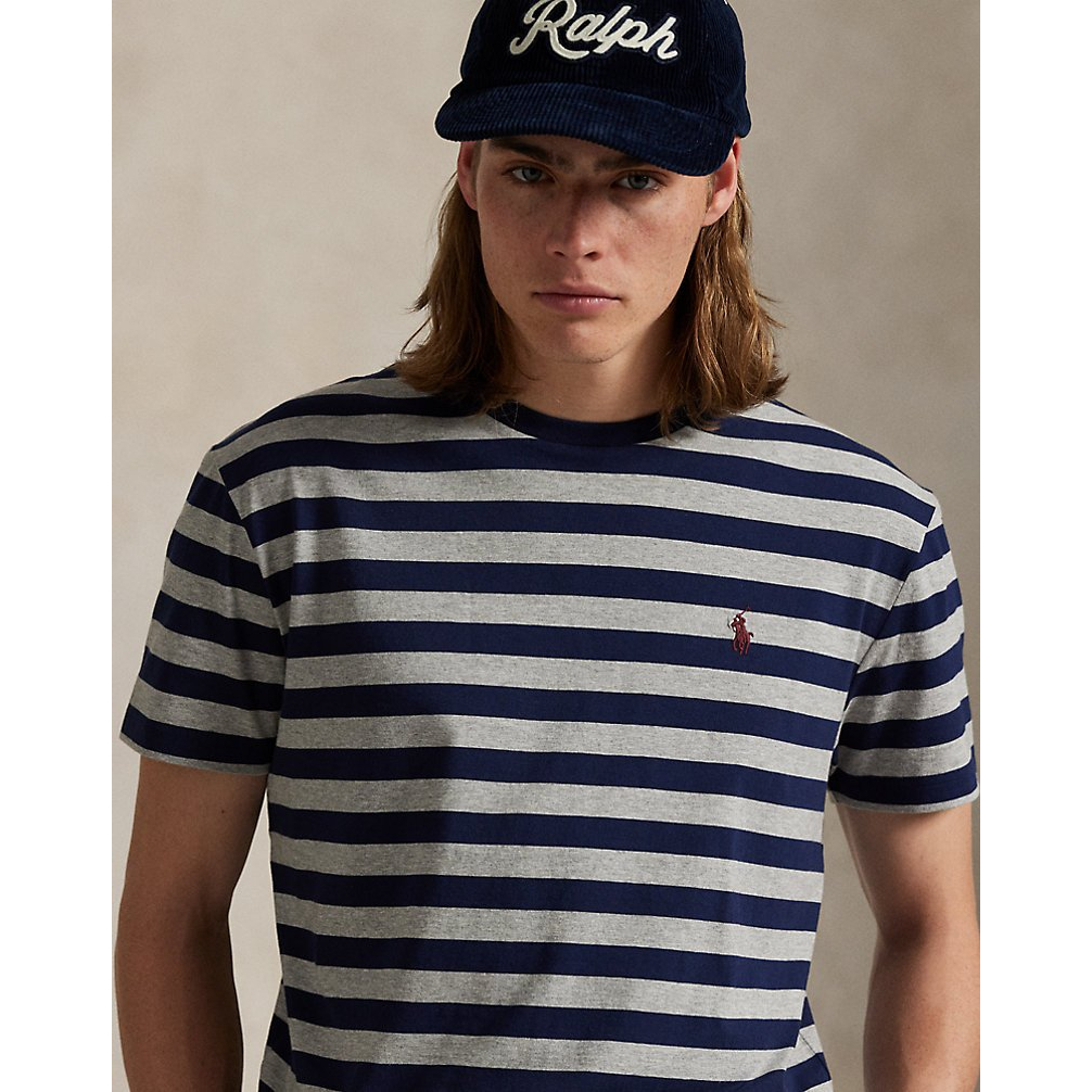 Men's 'Classic Fit Striped Jersey T-Shirt'