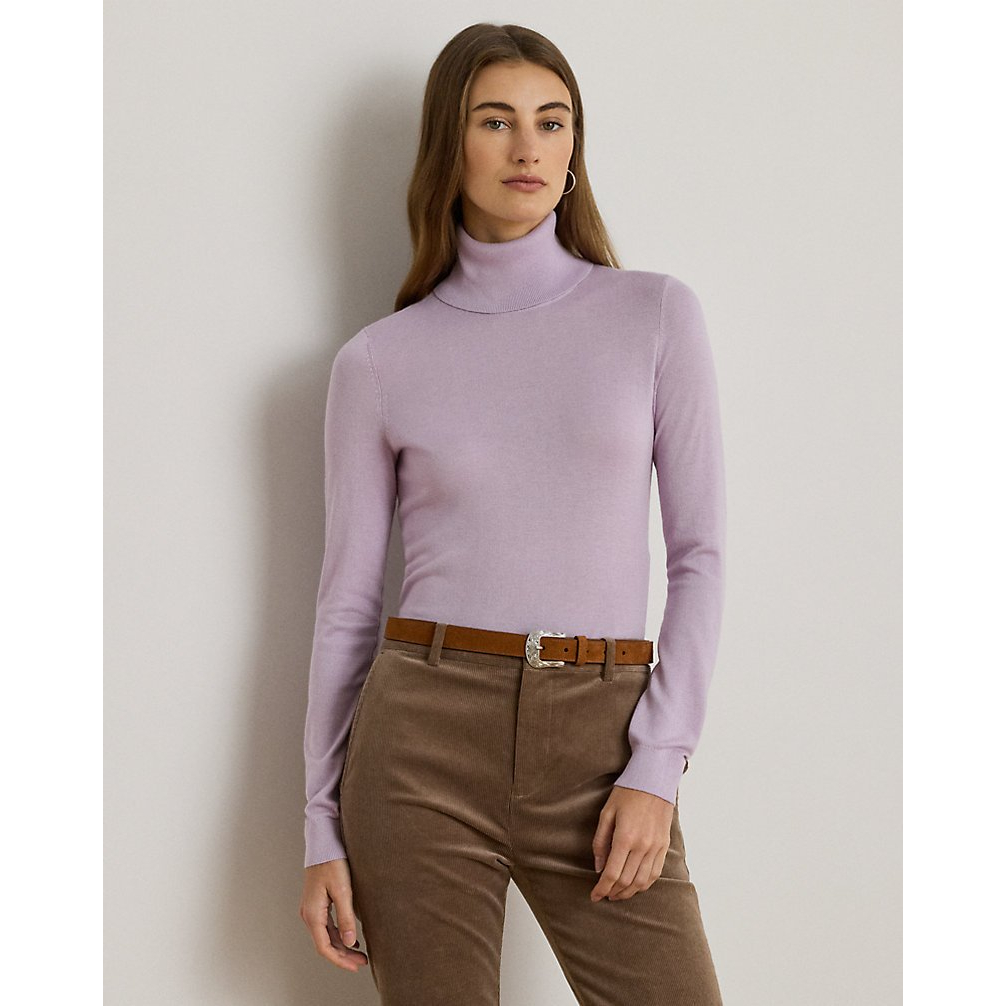 Women's 'Silk-Blend Turtleneck Sweater'