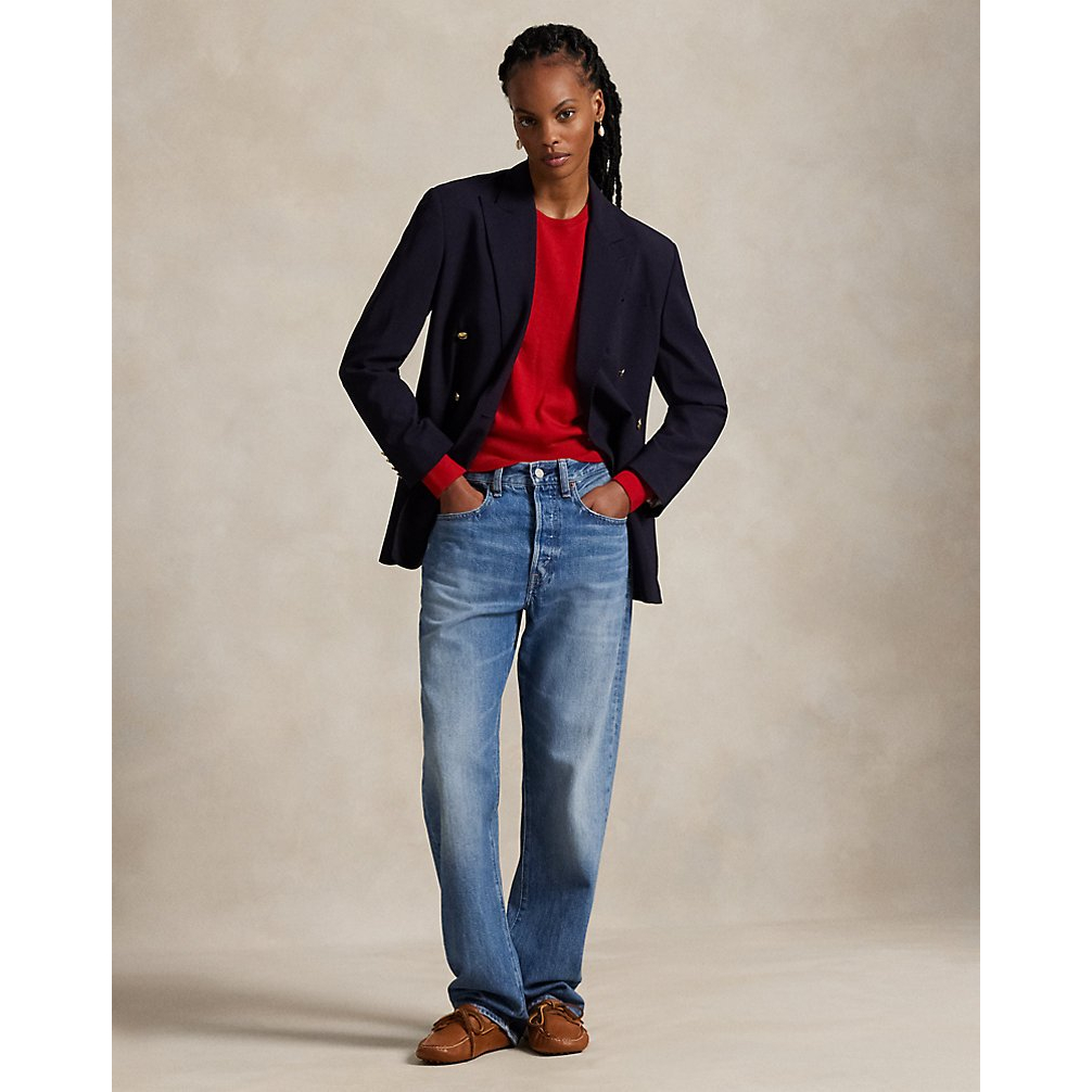 'Merino Wool Crewneck Sweater' pour Femmes