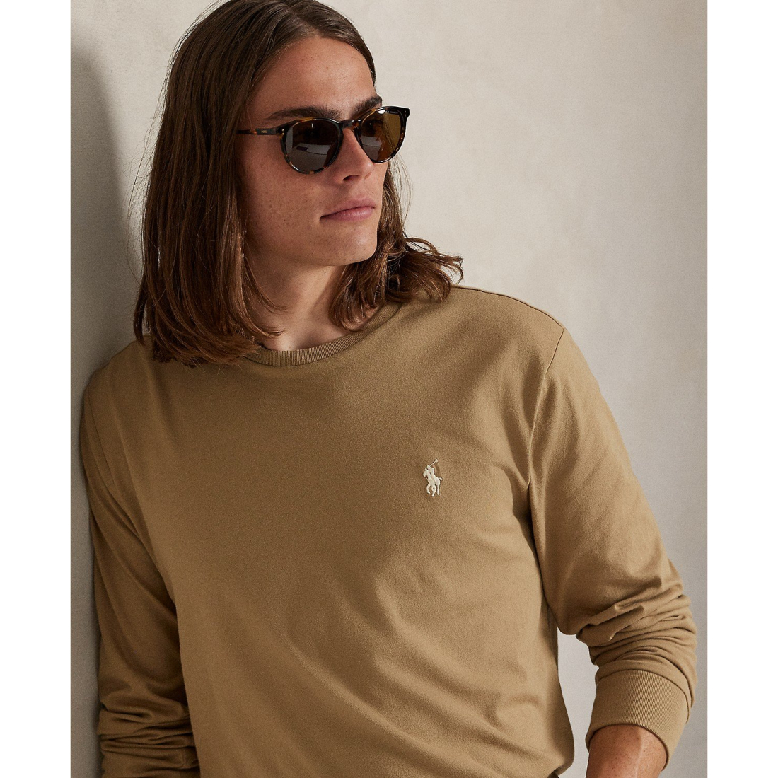 Men's 'Classic-Fit Jersey Long-Sleeve T-Shirt'