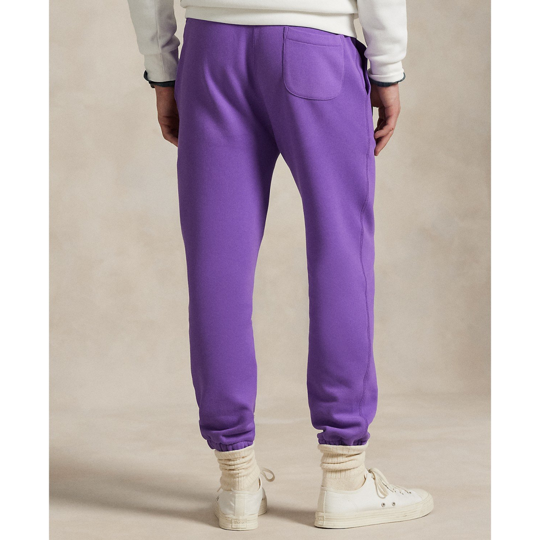 'Cotton-Blend-Fleece Pants' pour Hommes