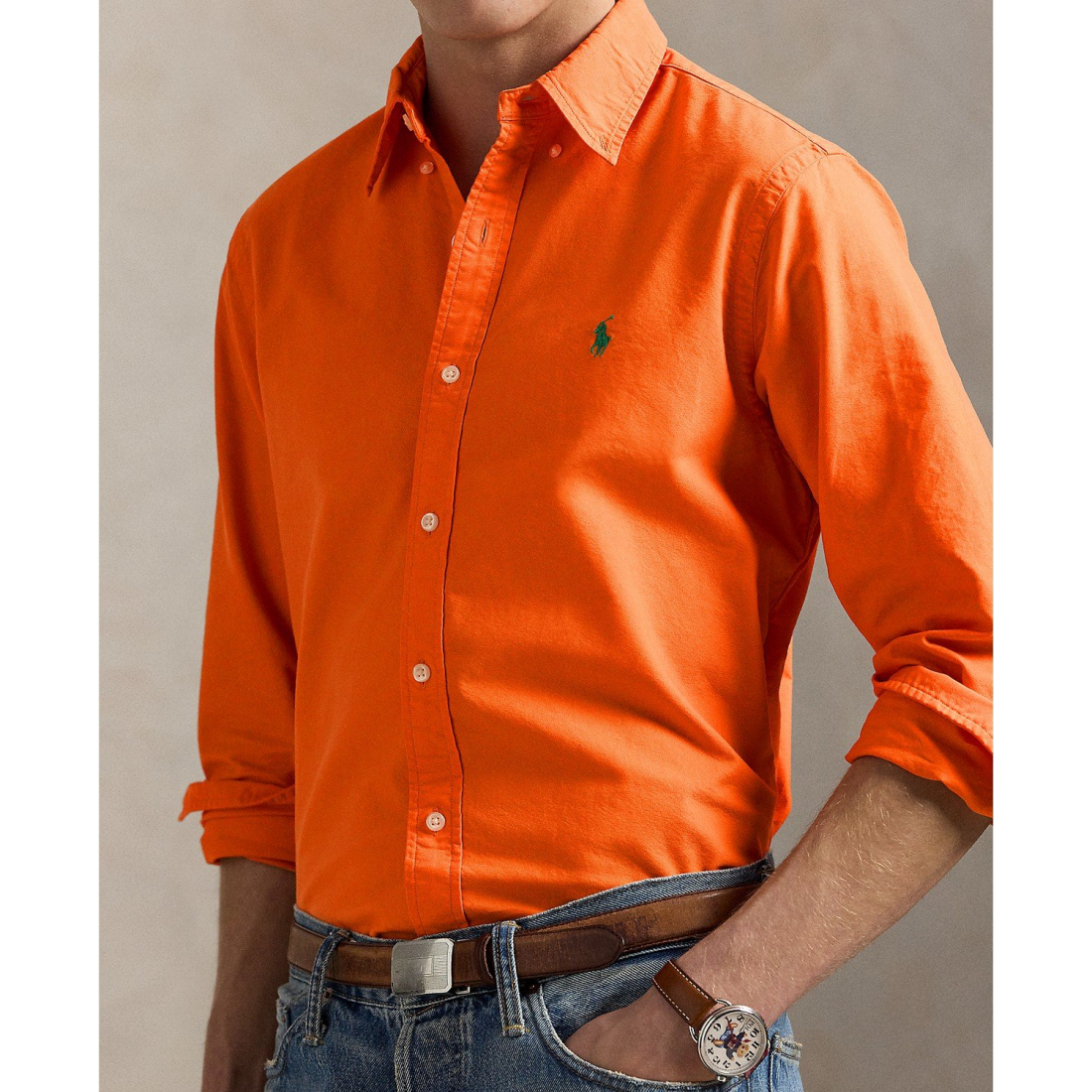 Men's 'Garment-Dyed Oxford Shirt'