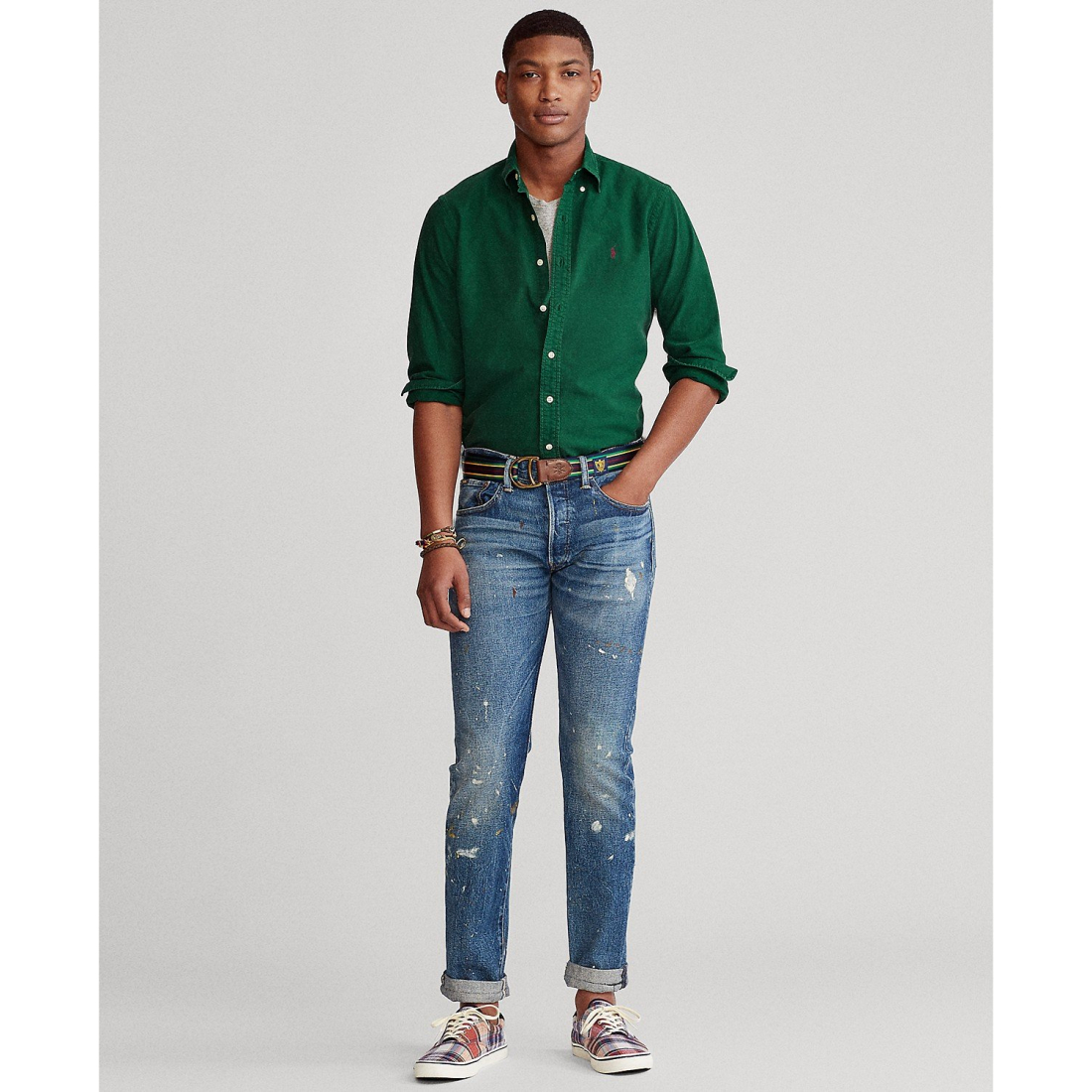 Men's 'Garment-Dyed Oxford Shirt'