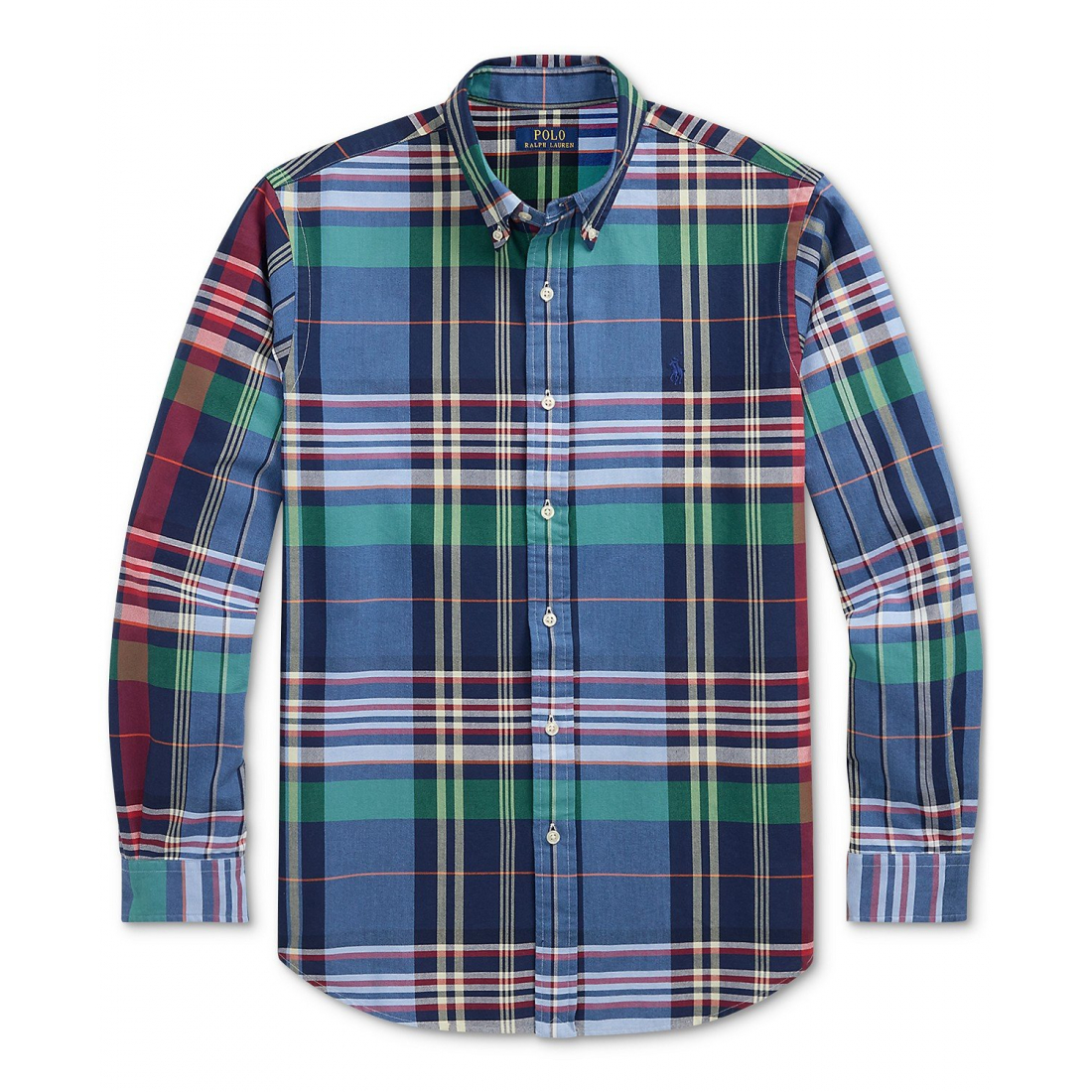 Men's 'Classic-Fit Plaid Oxford Shirt'