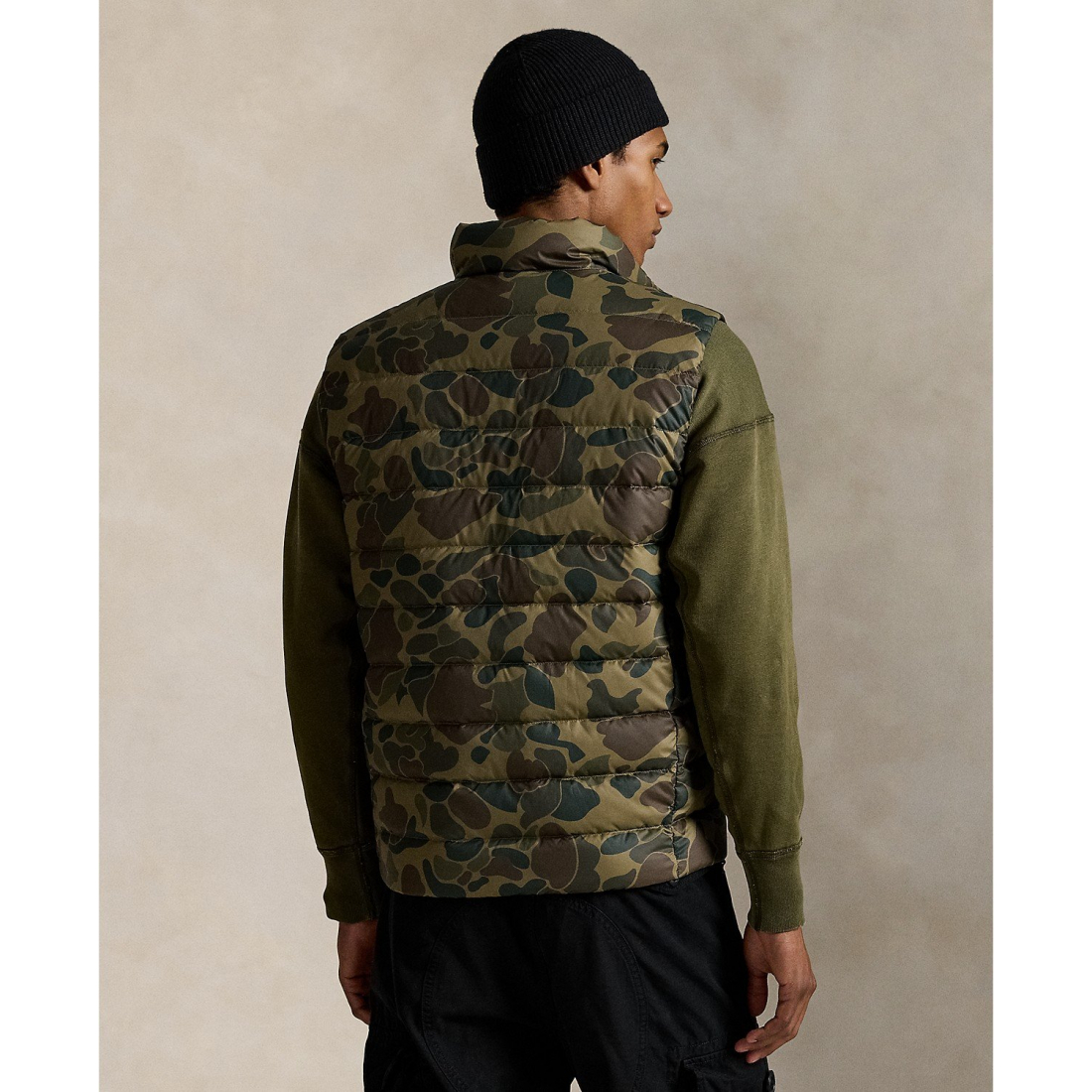 'The Colden Camo-Print Packable Vest' pour Hommes