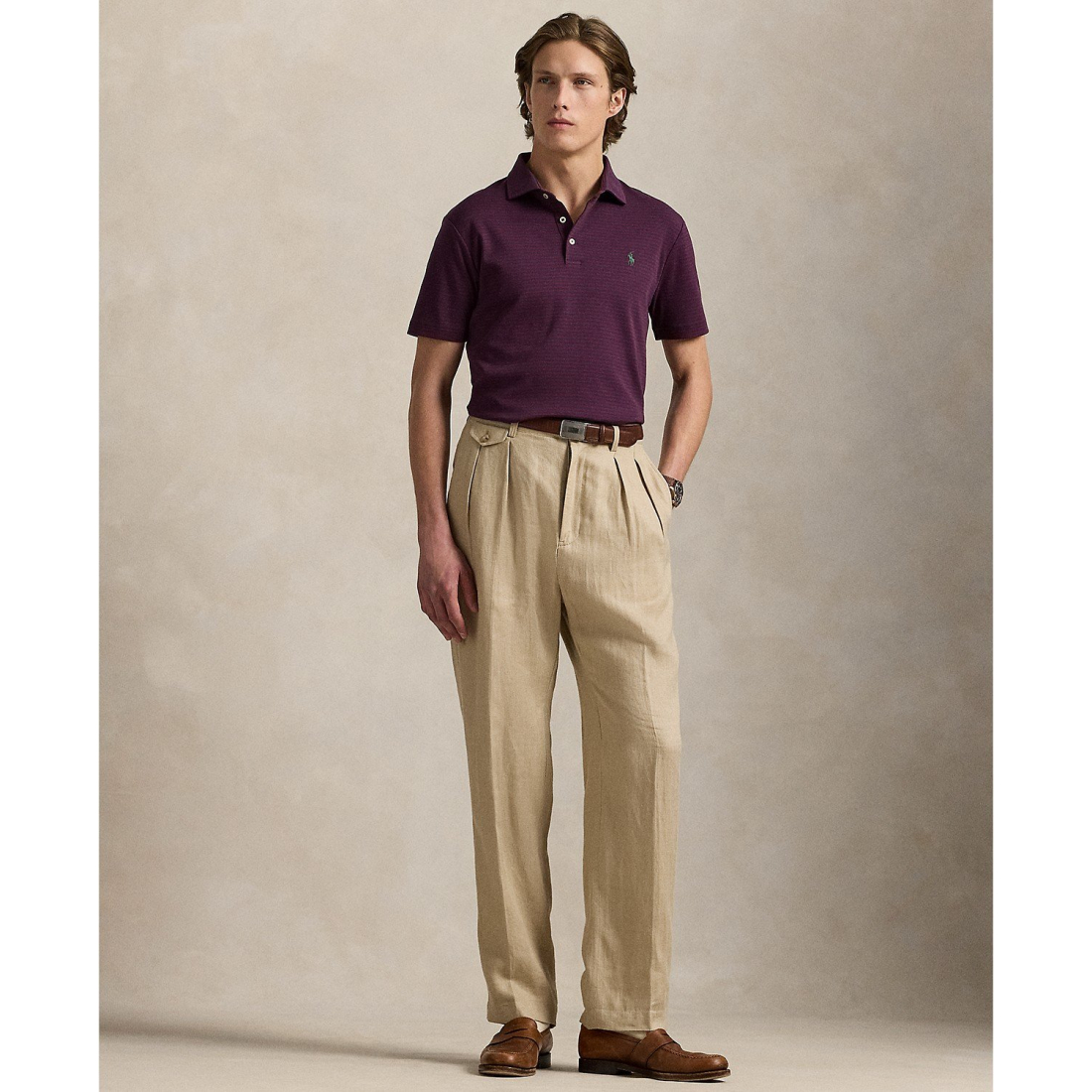 Men's 'Classic-Fit Soft Cotton Polo Shirt'