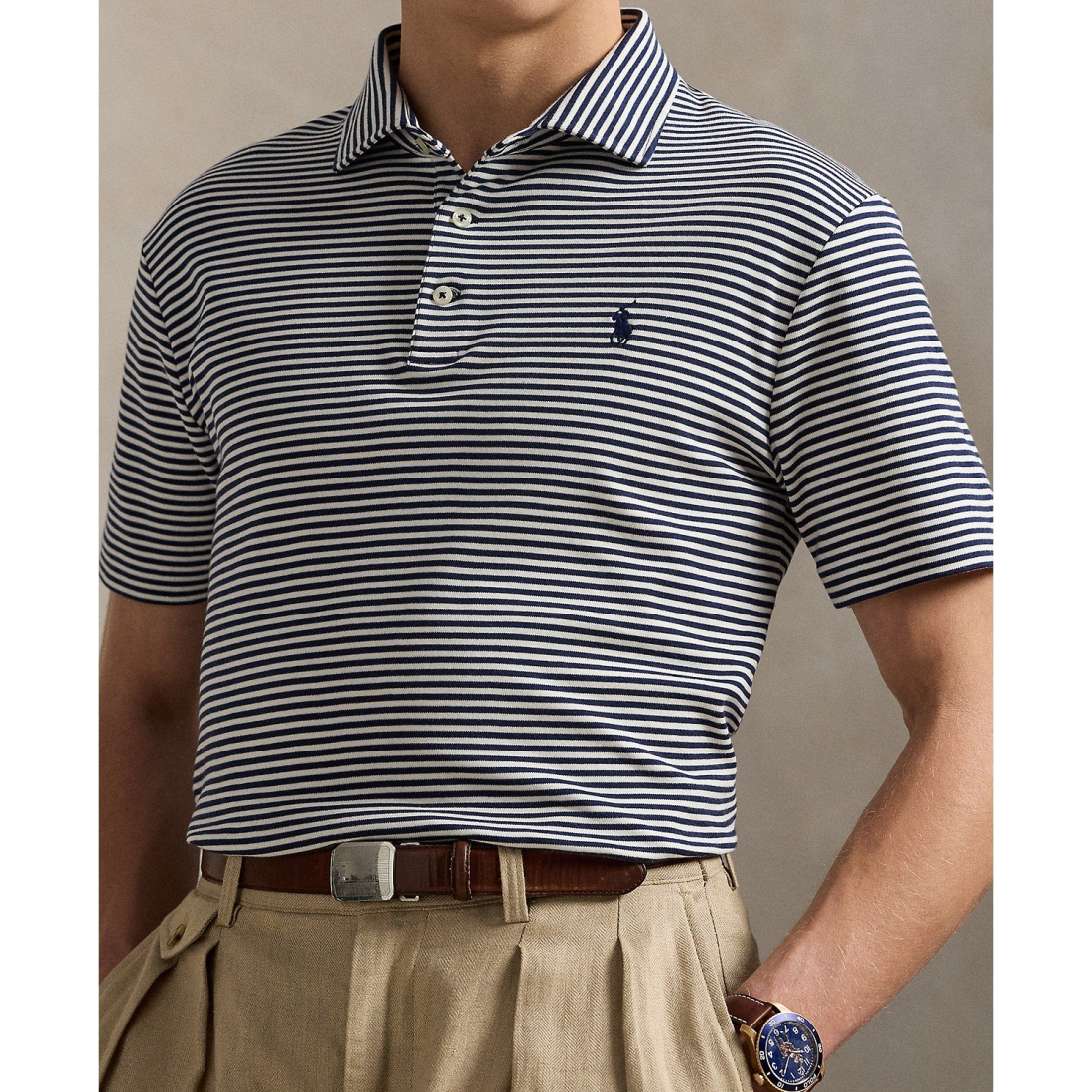 'Custom Slim Fit Soft Cotton Polo Shirt' pour Hommes