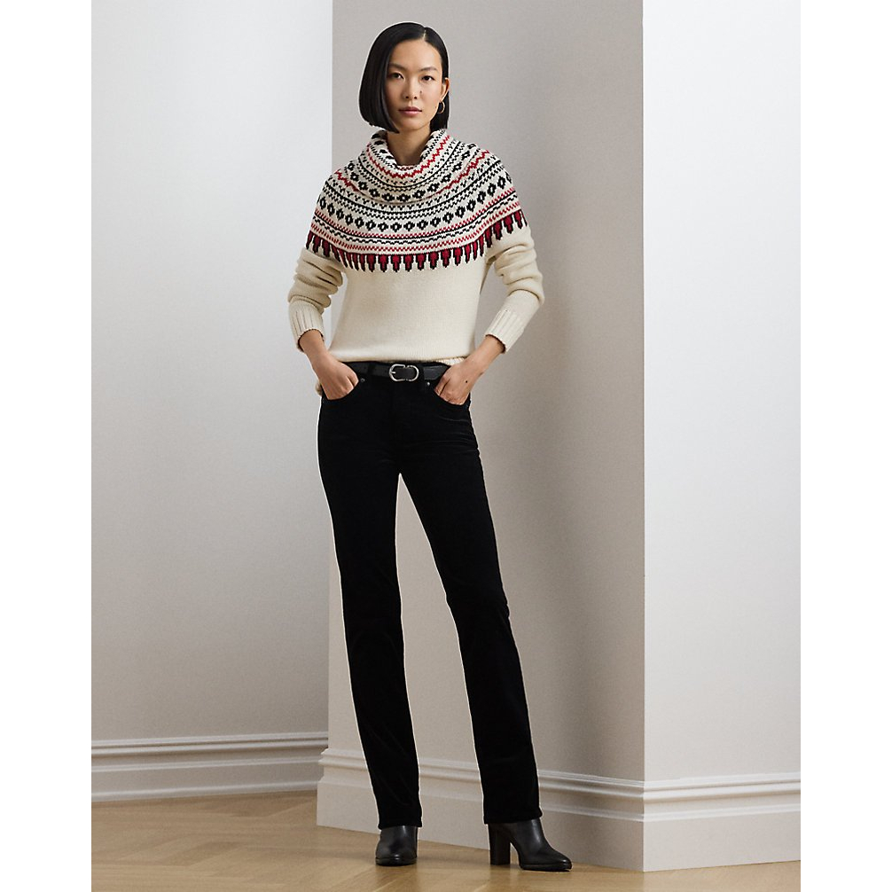 Women's 'Stretch Corduroy Mid-Rise Straight Pant'