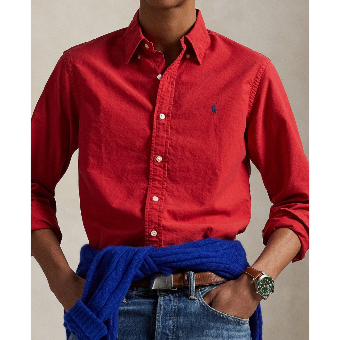 Men's 'Garment-Dyed Oxford Shirt'
