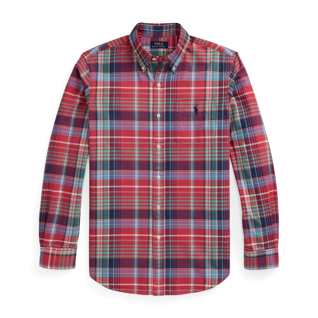 Men's 'Classic-Fit Plaid Oxford Shirt'