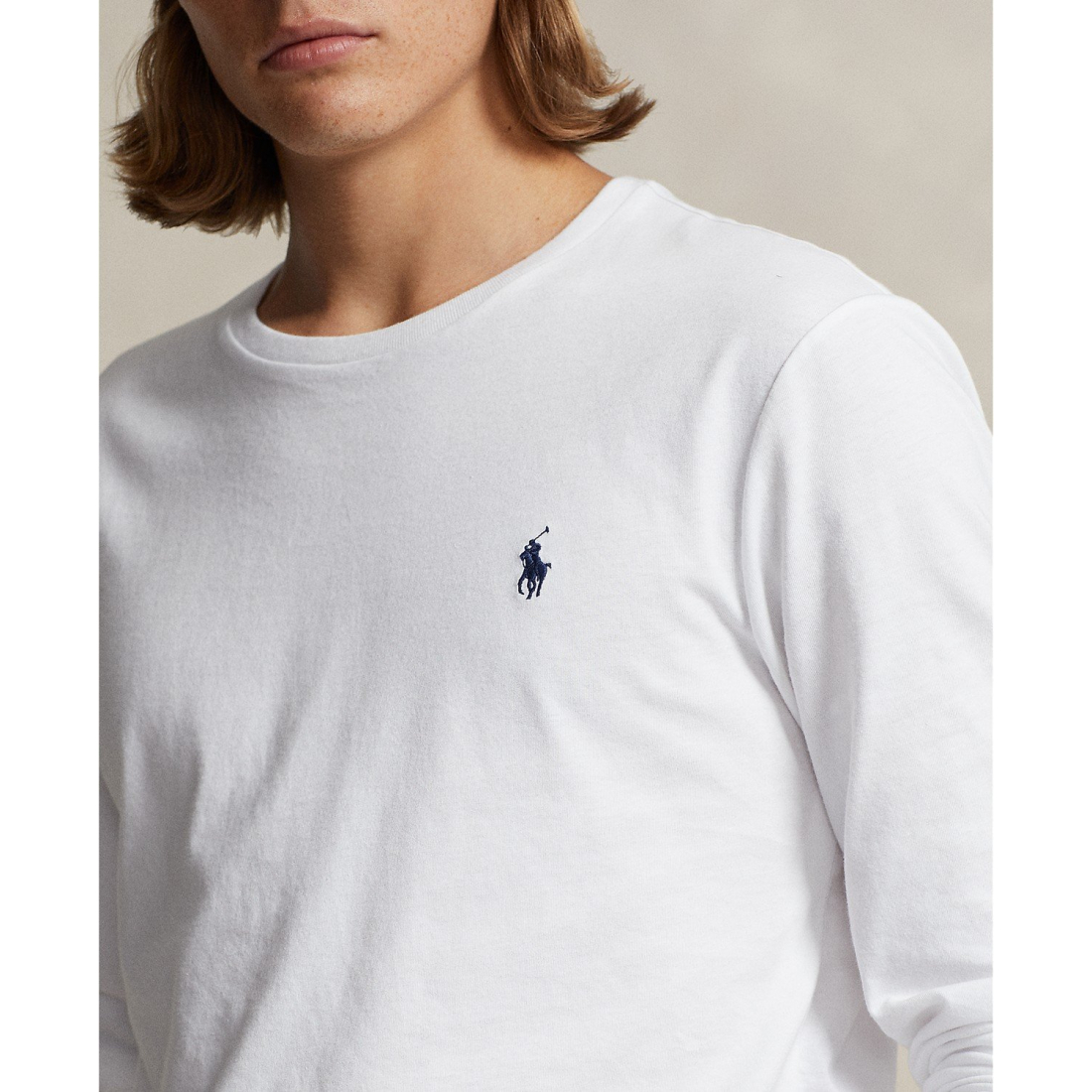 Men's 'Classic-Fit Jersey Long-Sleeve T-Shirt'