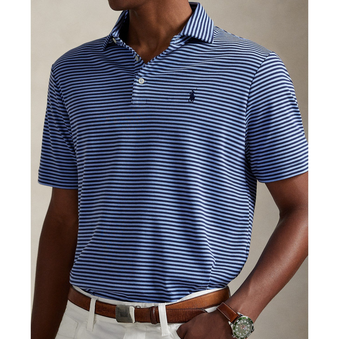 Men's 'Classic-Fit Soft Cotton Polo Shirt'