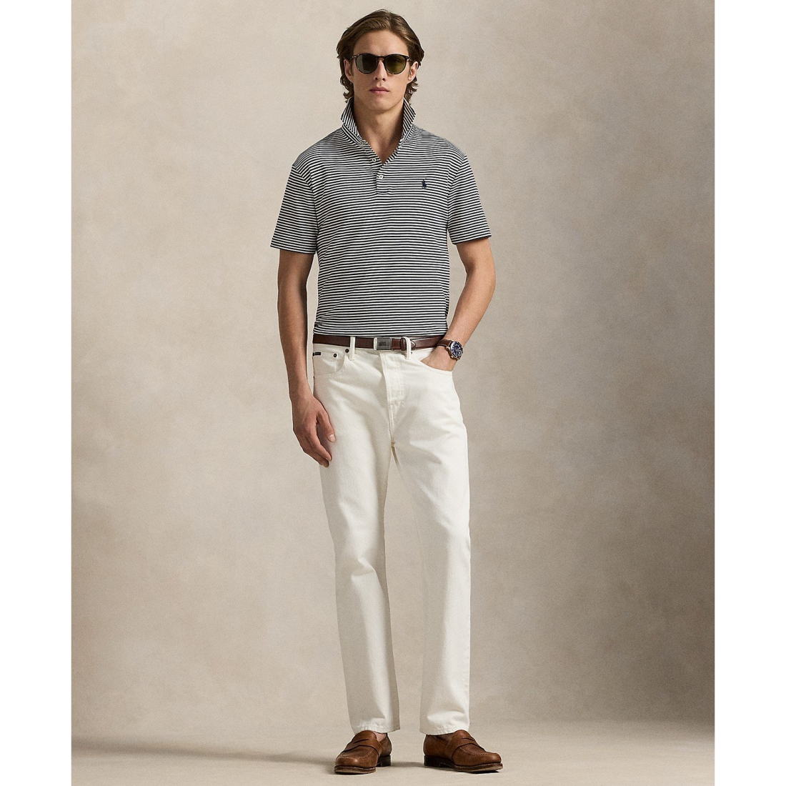 Men's 'Classic-Fit Soft Cotton Polo Shirt'