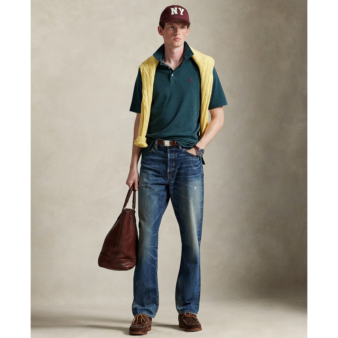 Men's 'Classic-Fit Soft Cotton Polo Shirt'