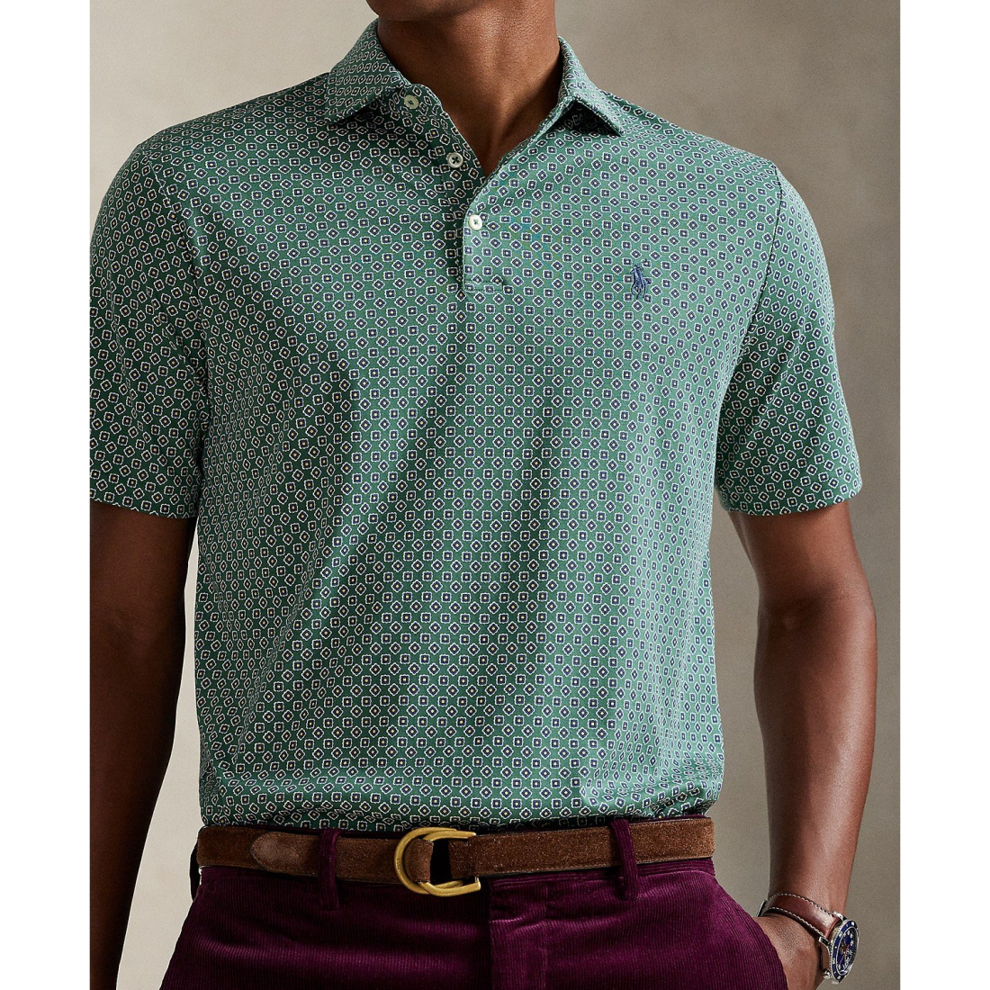 Men's 'Classic-Fit Soft Cotton Polo Shirt'